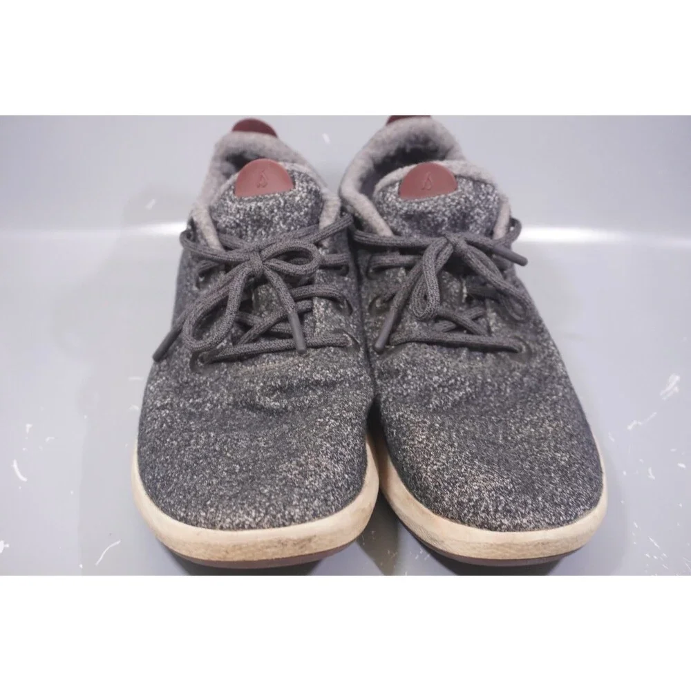Allbirds Wool Runner Mizzles Mens 13 Shoes Dark Gray WRM Lace Merino Sneakers